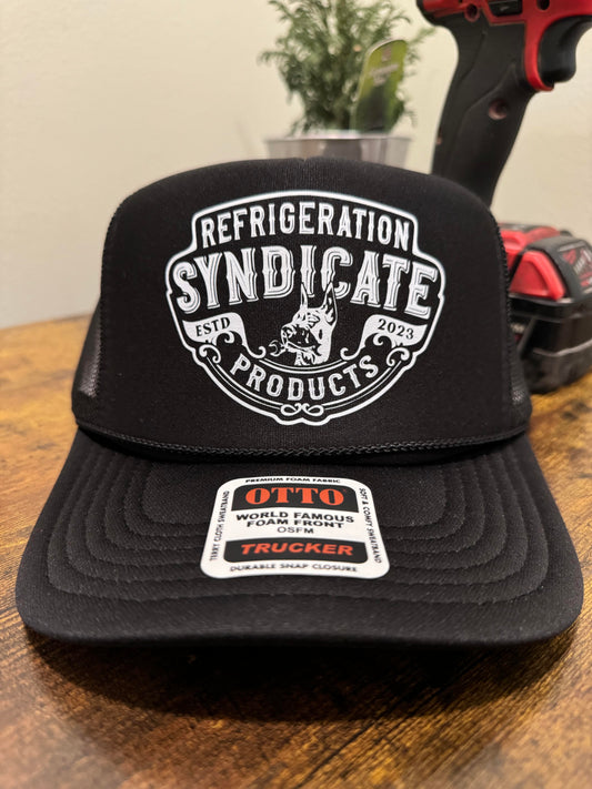 Refrigeration Syndicate Foam Hat Black